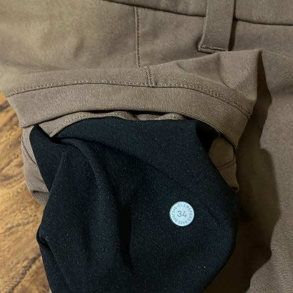 lululemon Commission Classic Mocha - sz 34 - Picture 3 of 4